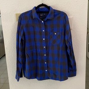 American Eagle Outfitters Bottom Down Flannel Size 14